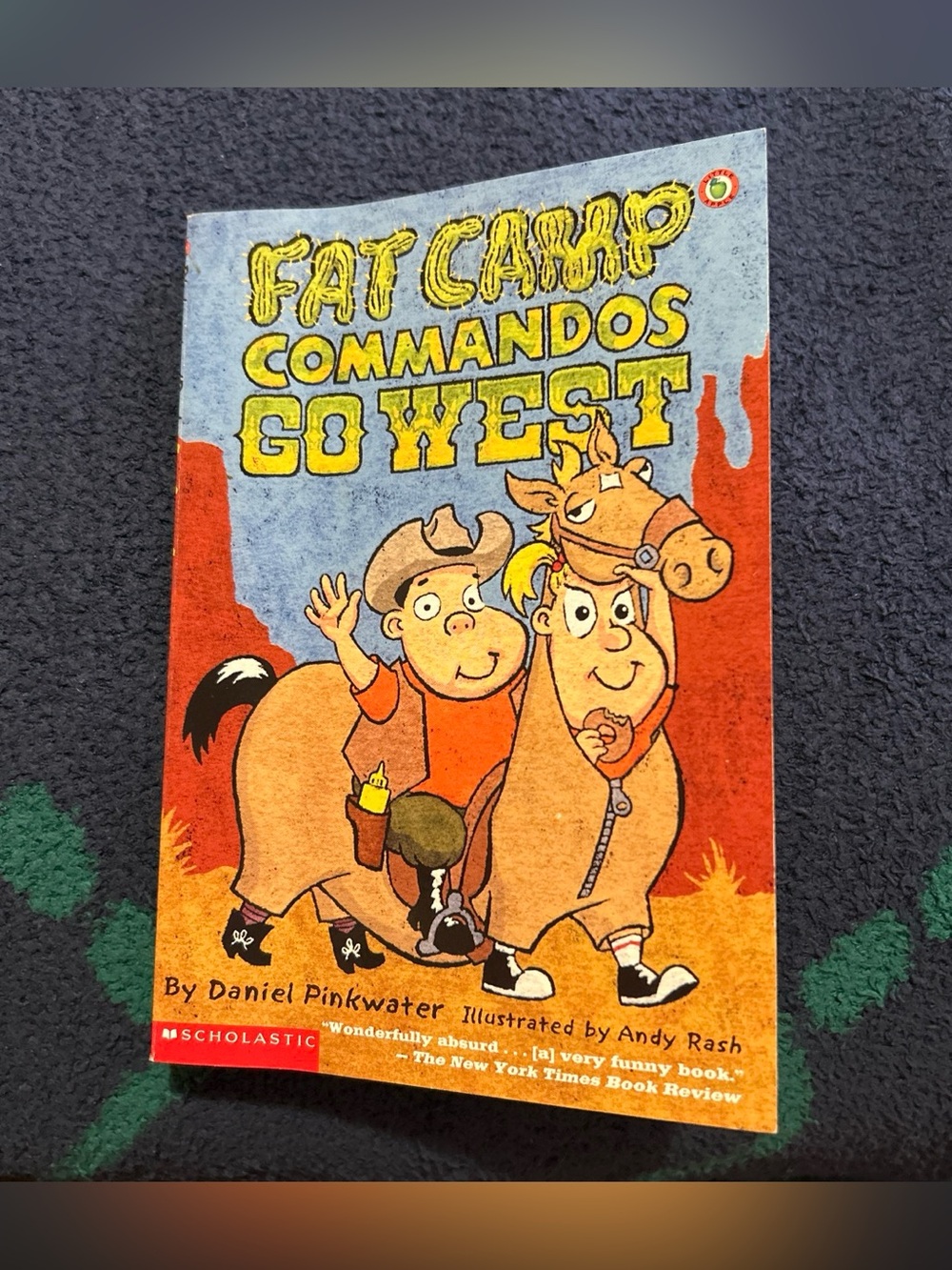 Scholastic Fat Camp Commandos Go West - Orange, Blue, Yellow